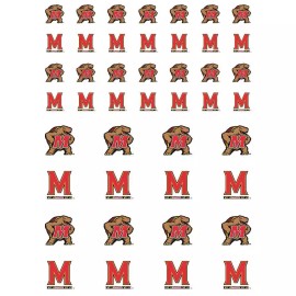 Fanatic Group Maryland Terrapins Small Sticker Sheet - 2 Sheets