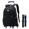 Rolling Backpack for Boys Elementary School Bag with Wheels Travel