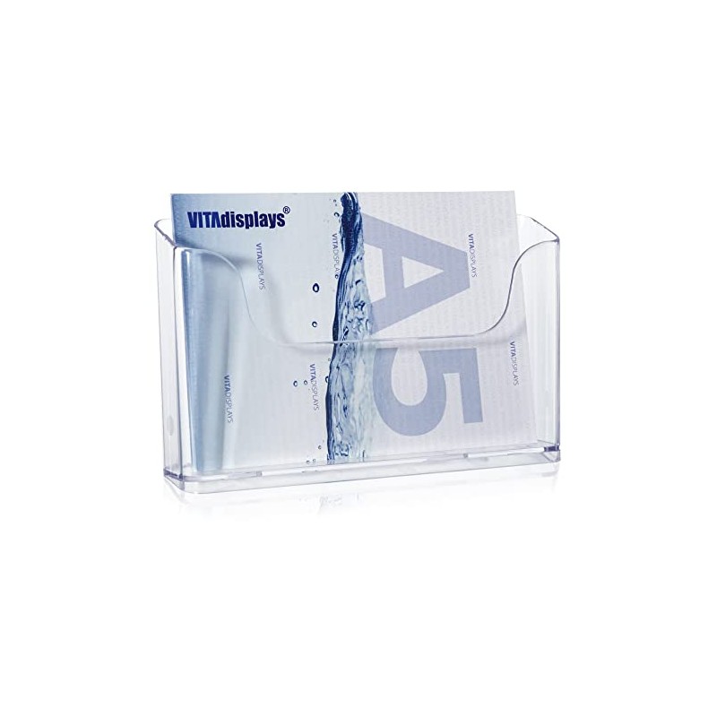 VITAdisplays DIN A5 Table Brochure Stand as Flyer Stand in