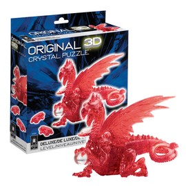 BePuzzled | Dragon Deluxe Original 3D Crystal Puzzle, Ages 12 and Up