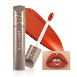 INTO YOU Hydrating Lip Gloss Liquid Moisturizing Lipstick Long Lasting Lip Tint for Women Plumping Non-Stick Glitter Shine Lip Glossy Stains Makeup (P05)