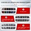 LetCart Hot Fixing Kit - 3 x Rhinestone Boxes, 9