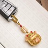 Lucky Cat Keychain Feng Shui Charms Car Key Chain Accessories,