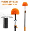 4 Pack Screw on Webster Cobweb Duster Head for Pole,Spider