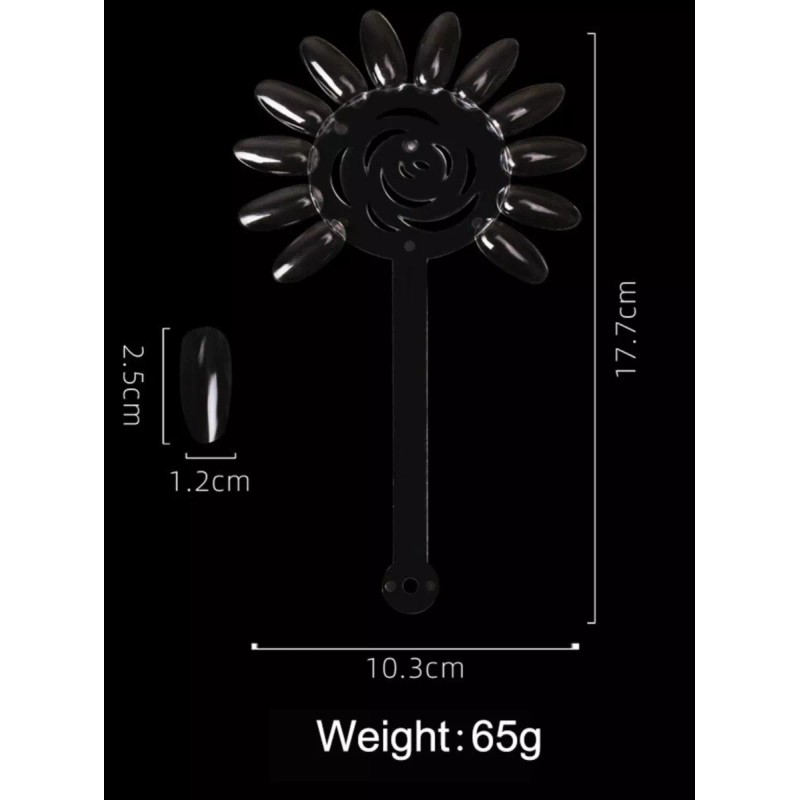 Mouyic Muestrario Flor De Aro Acrílicas Gel Esmalte Con 120