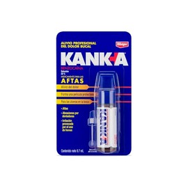 Kank-A solución pincel aplicador Benzocaína 20 grs.