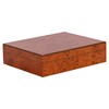 Humidor Supreme Traveler Humidor, 20 Cigar Capacity, Premium Kiln-Dried Spanish