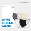 KF94덴탈마스크 국산 덴탈형 숨쉬기편한 일회용마스크 개별포장 30매 대형 검정색 KF94