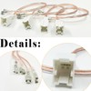 Danbojit 4 Pack Speaker Wiring Harness Replacement for Nissan 2004-2021,