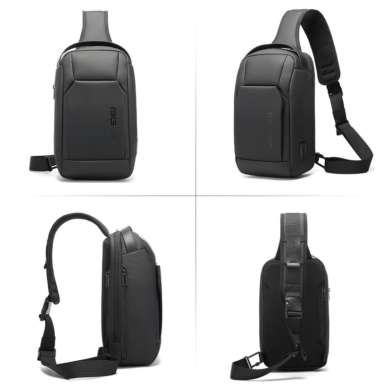 BANGE Fashion Sling Bag, Waterproof Shoulder bag, Crossbody Backpack for