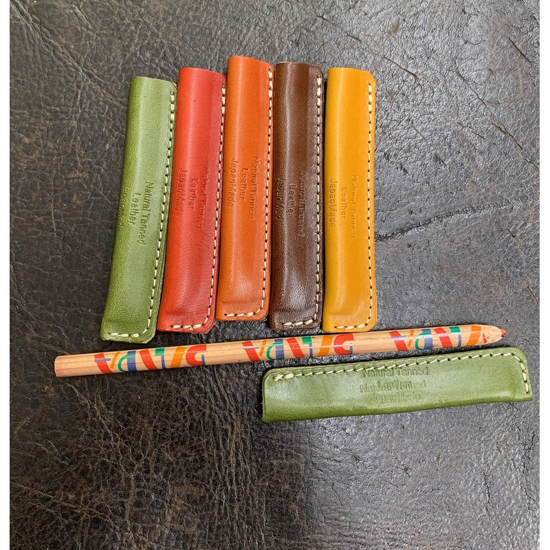 Tochigi Leather, Genuine Leather, Pen Cap, Pencil Caps, Pencil Stretcher,
