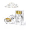 UGREEN LAN Connector, RJ45 Connector, CAT6 (50 Pieces), Self-acting RJ45
