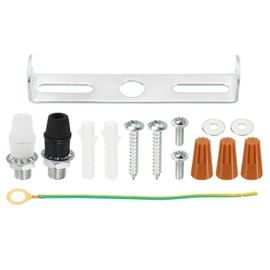 PATIKIL 90mm Ceiling Light Plate Kit, 1 Set Light Fixture Mounting Bracket Plate Steel Crossbar for Home Office Chandelier Lamp