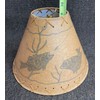 Rustic Oiled Kraft Laced Fish Lamp Shade - 14"