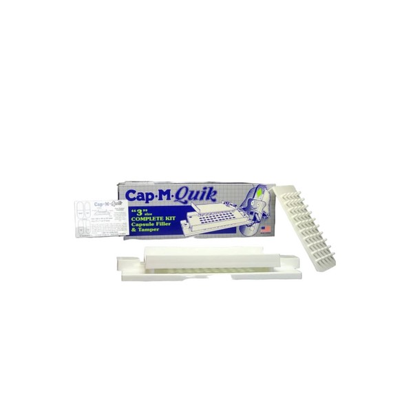 Cap-M-Quik Size 3 - Capsule Filler with Tamper (Complete Kit)