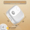 JandCase Night Light Socket Motion Sensor Pack of 2 LED
