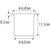 LOBTEX Blind Nut "Nut" (Thin Head, Steel) Eco Pack Plate