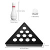 TORPSPORTS Shuffleboard Bowling Pin Set,Tabletop Shuffleboard Bowling Portable Shuffleboard Bowling