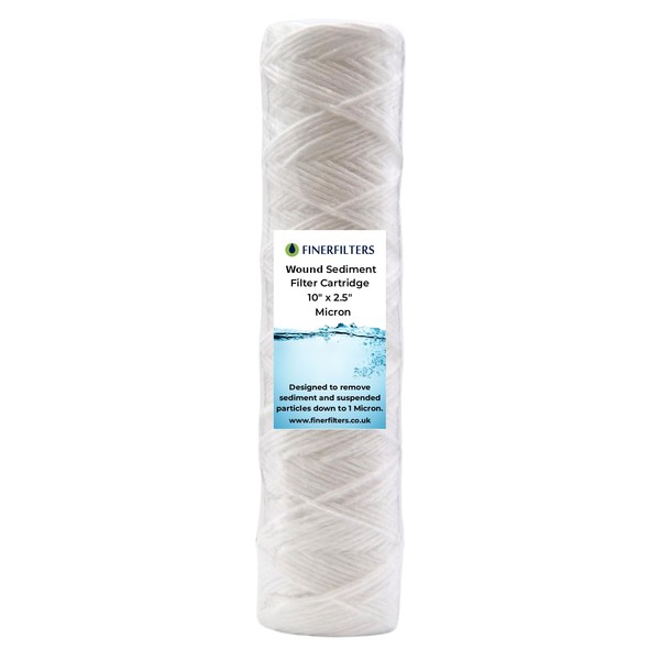 5" Standard Wound String Sediment Water Filter | 5 Micron,