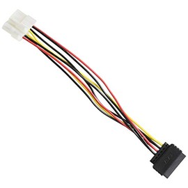 Delock Cable Power SATA 15pin > 2x 4pin Molex Female 20 cm