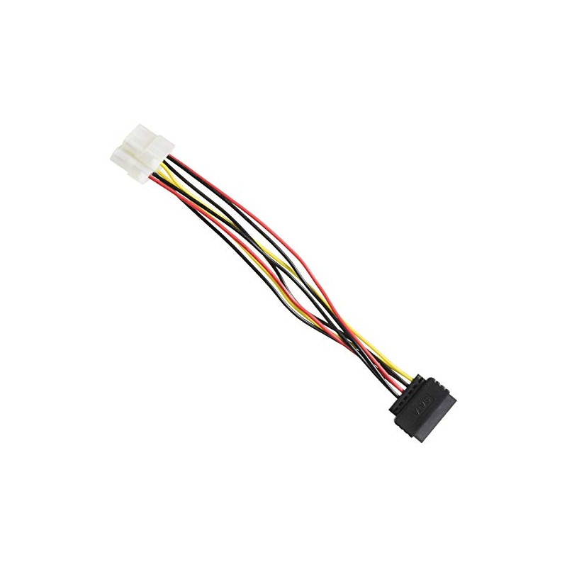 Delock Cable Power SATA 15pin > 2x 4pin Molex Female