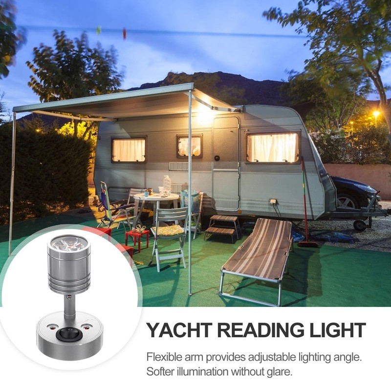 TOPPERFUN 12 Volt RV Lights, 3W 3000K RV Interior Led