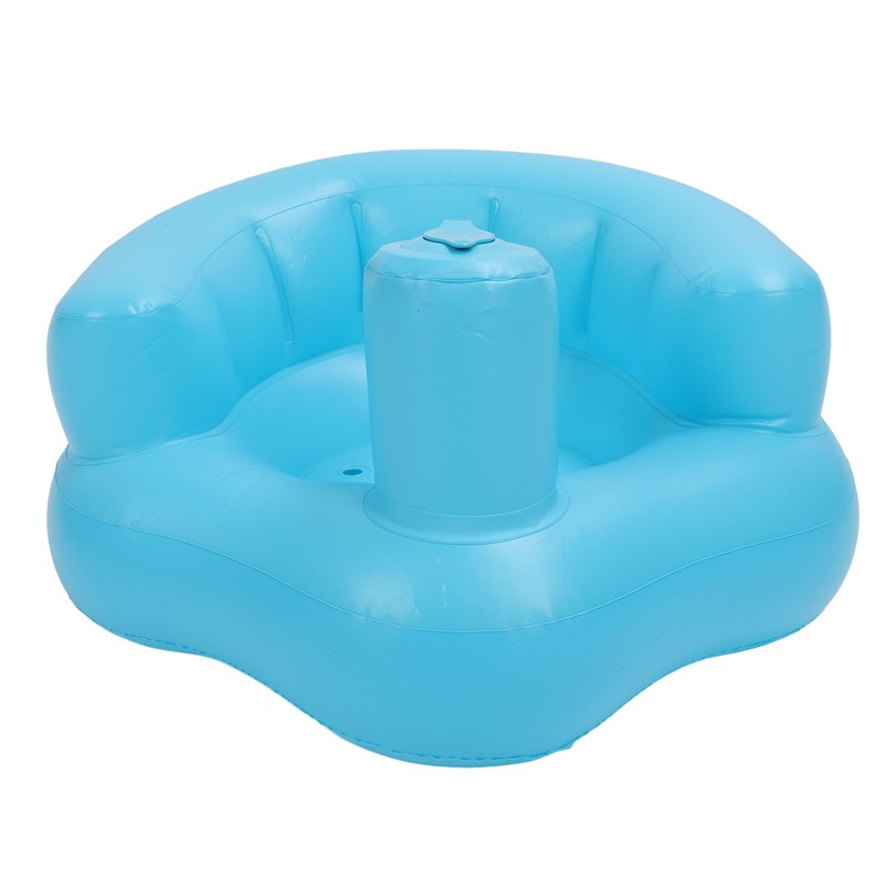 Inflatable Baby Chair Safe Built in Air Pump Soft PVC