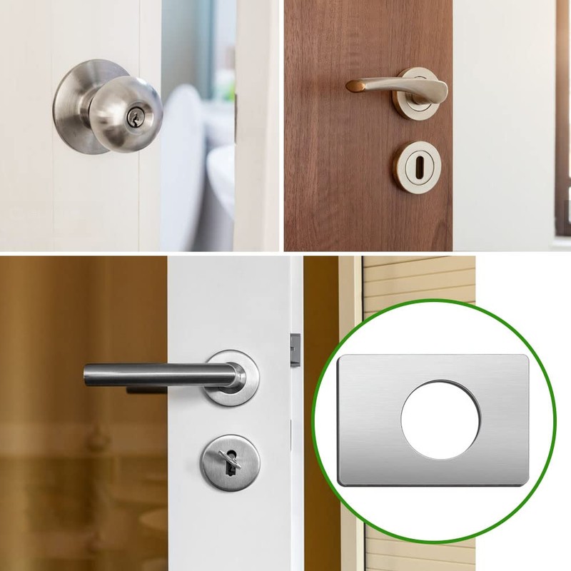 5 piezas de placa de refuerzo de puerta, placa de