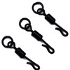 PHECDA PROFLY 50/100pcs Carp Fishing Swivel with Ring Quick Change