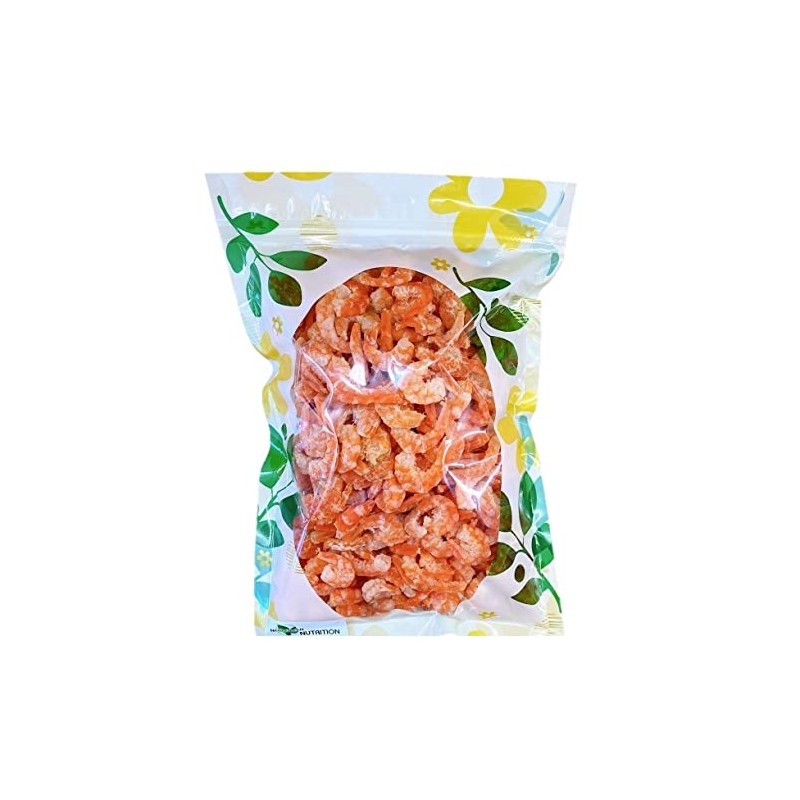 Premium Grade Thailand Dried Shrimp, No Shell, Head & Tail
