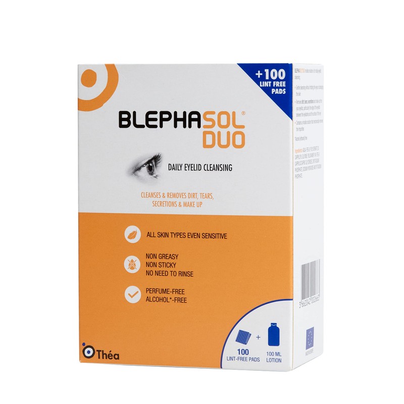 3 x Blephasol Duo 100 ml Micellar Eyelid Cleansing Lotion