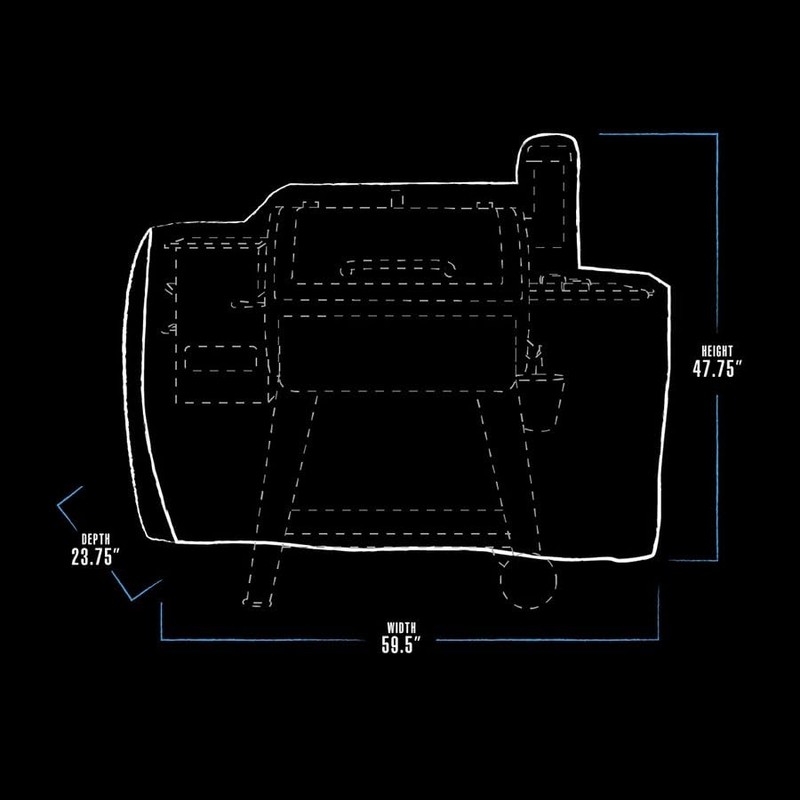 Pit Boss 800 Series Deluxe Grill Cover for 820 and