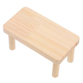 BESPORTBLE Natural Wood Hamster Platform Wooden Playground for Small Pets Multi-Functional Stand for Glass Tank Easy to Cle