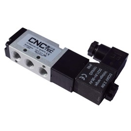 5/2 Way Pneumatic Valve 24 Volt 1/8 Inch 1.5-8 Bar 5/2 Way Solenoid Valve Industrial Quality