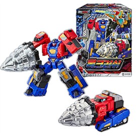 Metal Cardbot S ROCKCRUSH Rock Crush Drill Tank Transforming Robot car