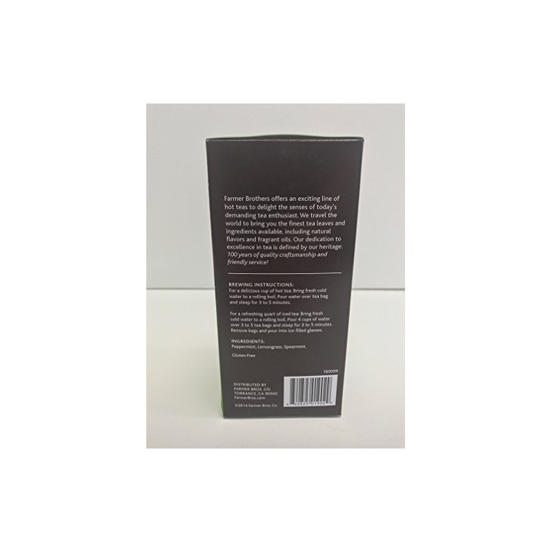 Farmer Brothers Premium: Misty Mint Hot Tea - 6/25 ct