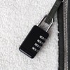 4-Digit Black Combination Dial Padlock for Lockers 4-Digit Black Combination Padlock 3ea