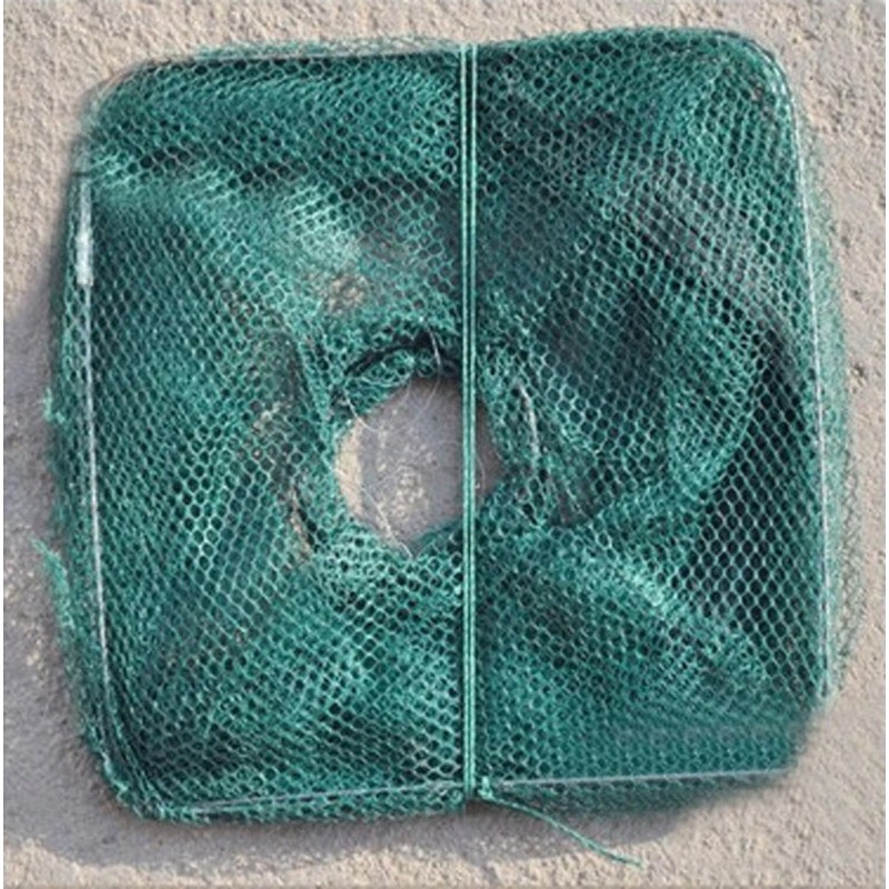 SNS 1-4pcs Fishing Bait Trap Fish Net Cast Cage Crab