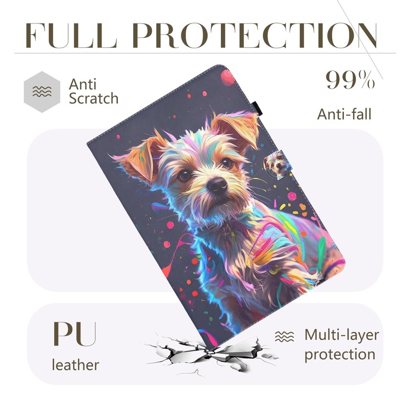 Bemoloon PU Universal Case for 10 Inch Tablet with Vivid