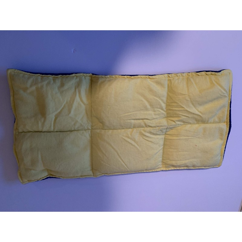 Weighted Lap Pad, 2 1/2 lbs - washable, flannel