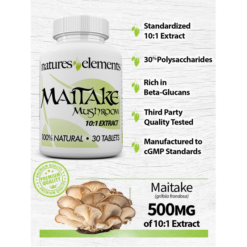 Natures Elements Maitake Mushroom – Pack of 3 – 10:1