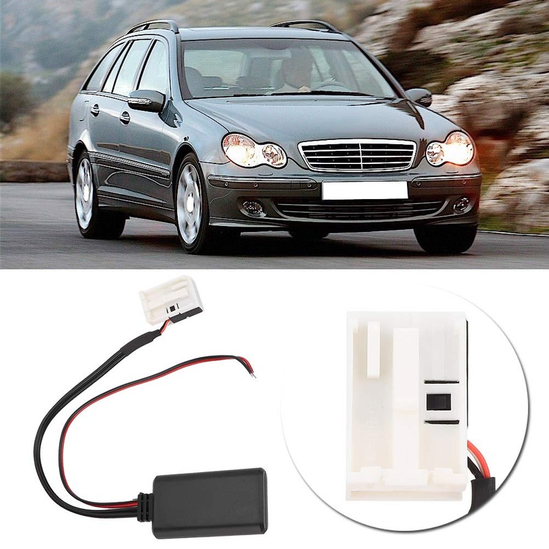 Akozon Audio Cable 12 Pin Bluetooth Adapter Aux Audio Cable