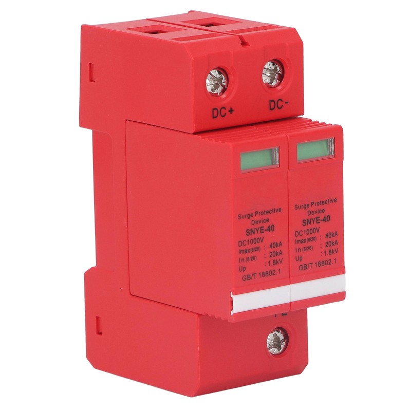 Orange Red Combiner Box Surge Protection Device Distribution Box Voltage