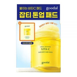 goodall Goodal Green Tangerine Vita C Skin Soothing Skin Tone Improvement Blemish Care Pad Alpha 70 sheets + 10 sheets / 구달 청귤 비타C 피부진정 피부톤 개선 잡티케어 패드 알파 70매 +10매