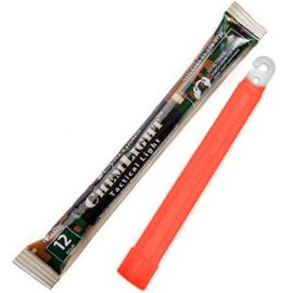 Cyalume Chemlight Tactical Military Grade Light Stick 12Hrs Red
