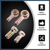 INFINAUTO 2 Set 12mm 14mm Banjo Hose Barb Bolt Fittings