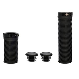 Oxford Bicycle Lock On Grip-Shift Grips - Black - Suitable for 22.2mm handlebar