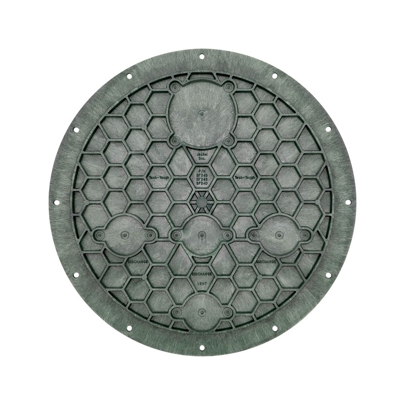 Jackel Large Sewage Basin Cover (Model: SF24B-GR) Green