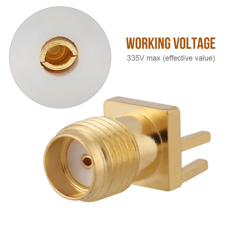 10 pcs RF Connector Adapter, SMA Female Connector, SMA Jack,
