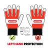 Oregon 91305S Leather Chainsaw Protective Gloves with Left Hand Protection